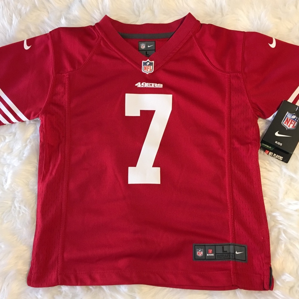 Nike Colin Kaepernick NFL 49er’s Jersey Kids L New